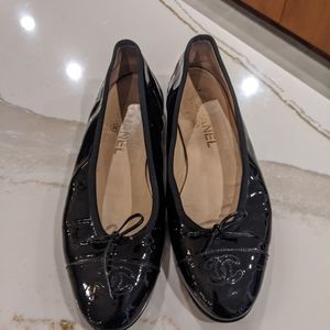 Chanel Patent Ballet Flat